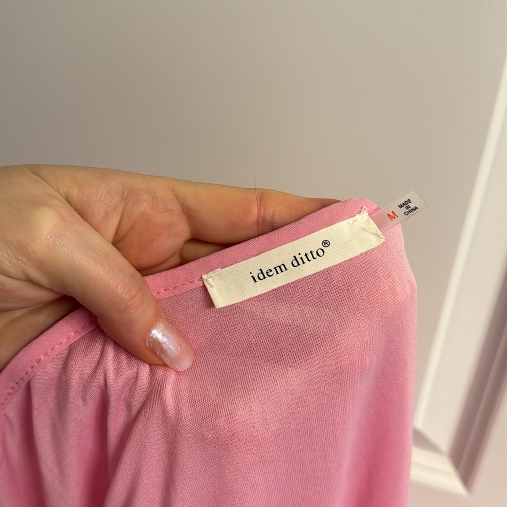 Bubblegum Pink Sequin Skirt - Picture 6 of 6